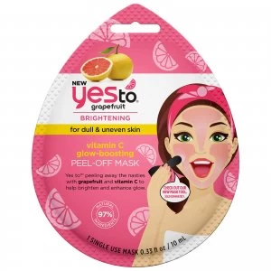 Image of yes to Grapefruit Peel-Off Mask Single Use