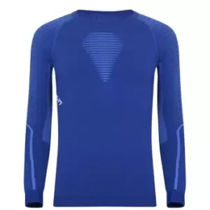 Image of UYN Sport Visyon Man Underwear Long Sleeve Shirt - Blue