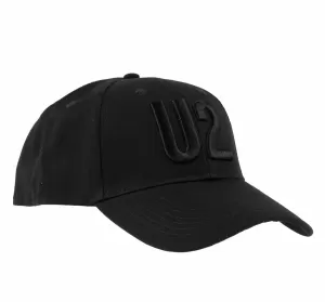 Image of U2 - Logo Unisex Baseball Cap - Black