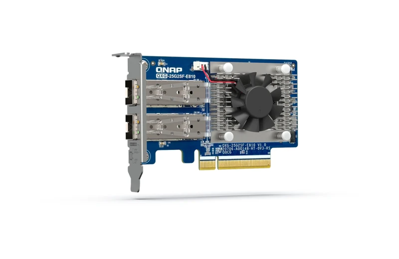 Image of QNAP QXG-25G2SF-E810 network card Internal Fiber 25000 Mbit/s