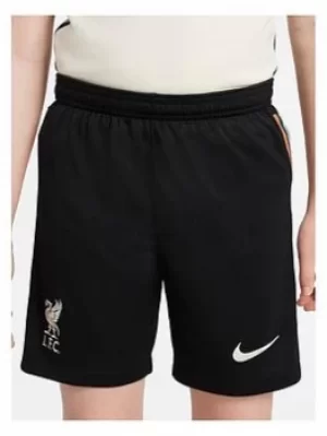 Image of Nike Liverpool Fc Away Junior 21/22 Short, Black, Size XL