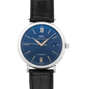 Image of Portofino Automatic Blue Dial Mens Watch