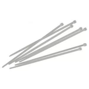 Image of Cable Ties White 4.8 X 300MM (Pack 100)