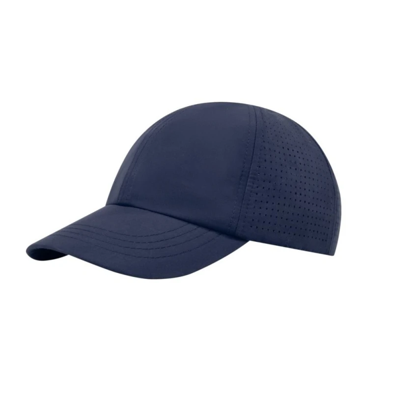 Image of Elevate NXT Mens Mica 6 Panel Cool Fit Cap in Navy Navy Male One Size