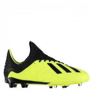 Image of adidas X 18.1 Childrens FG Football Boots - SolarYellow/Blk