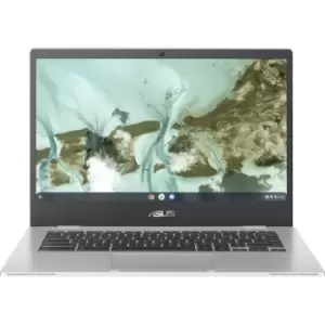 Image of Asus Chromebook CX1 14" Chromebook Laptop - Silver