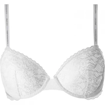 Image of Calvin Klein CK1 Lace Demi Bra - White