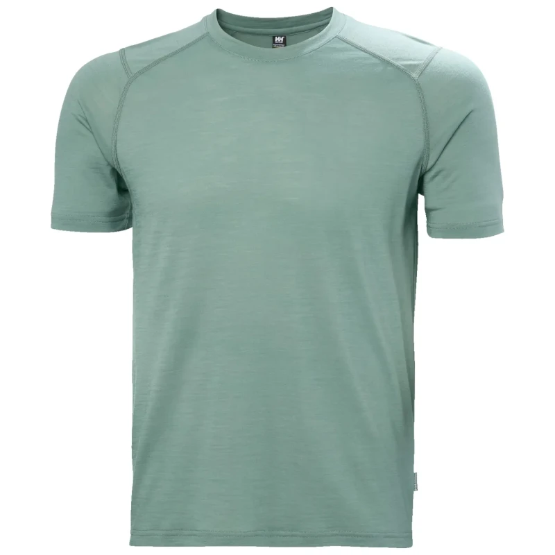 Image of Helly Hansen T-Shirt Helly Hansen Durawool Vert Male XL