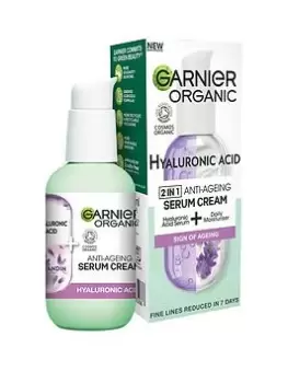 Image of Garnier Organic Lavandin And Hyaluronic Acid Serum Cream