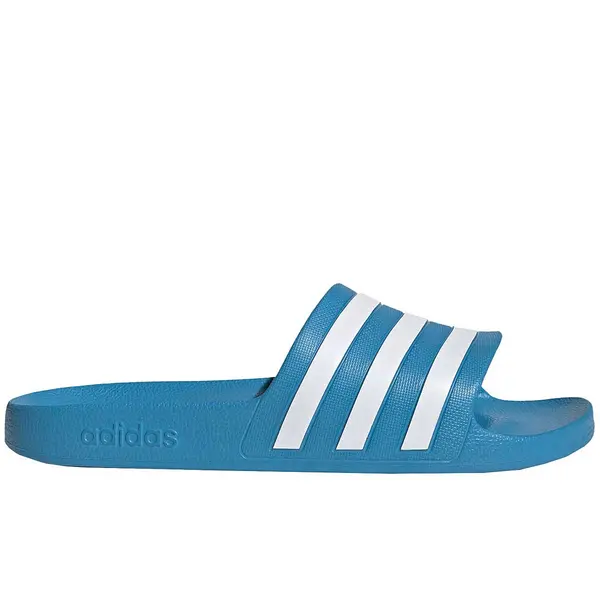 Image of Adidas Adilette, Blue/white/blue Male 46