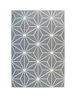 Image of Maestro Grey Star Rug 160X230