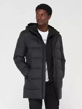 Image of HUGO Mati2341 Padded Coat - Black Size M Men
