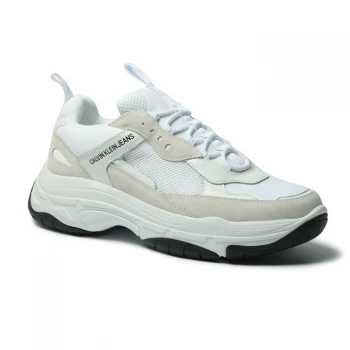 Image of Calvin Klein Jeans Maya Low Top Trainers - White