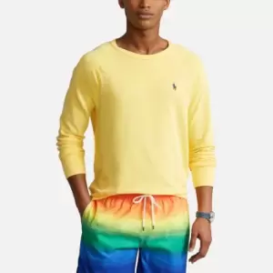 Image of Polo Ralph Lauren Mens Spa Terry Sweatshirt - Yellowfin - S