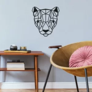Image of Puma Black Decorative Metal Wall Accessory