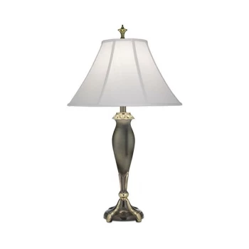 Image of 1 Light Table Lamp Bronze, E27 - Elstead