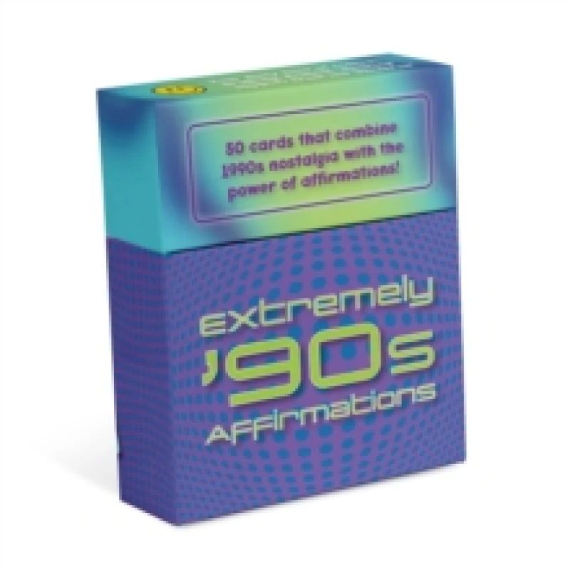 Image of Knock Knock Extremely 90s Affirmations Card Deck Cards