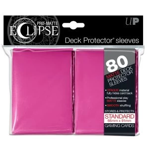 Image of Ultra Pro Eclipse PRO Matte Pink Standard 80 Sleeves case of 6