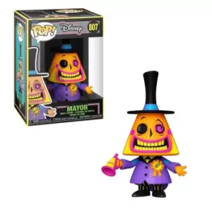 Image of Disney The Nightmare Before Christmas Mayor Blacklight Funko Pop! Vinyl