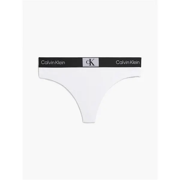 Image of Calvin Klein 1996 Thong Thong Briefs 8 (XS) Black 42770903310