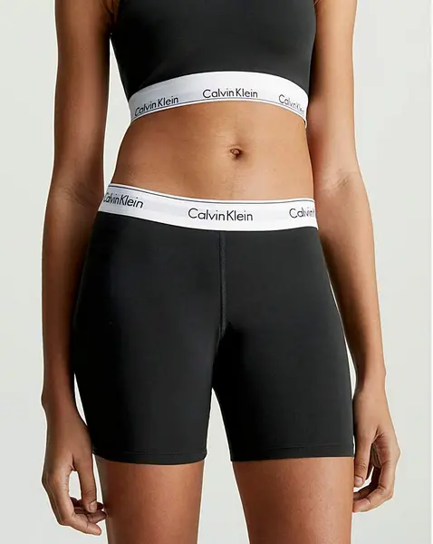 Image of Calvin Klein Modern Cotton Boxer Black Female L QV76703