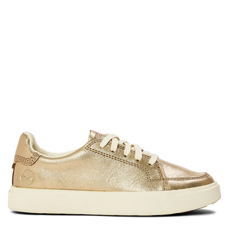 Image of Timberland Womens Low Lc Sneaker Low-Top Trainers Gold Metallic female 3.5 (36)