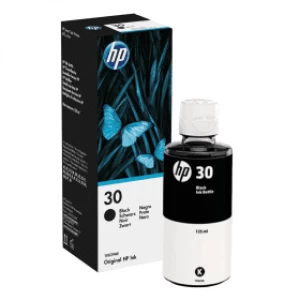 Image of HP 30 Black Ink Bottle