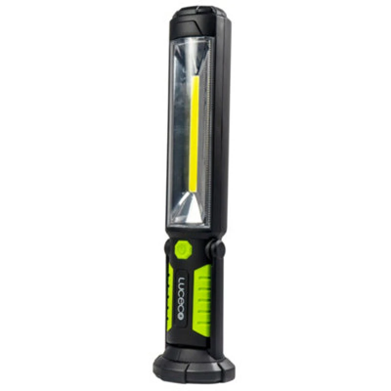 Image of Luceco Tilt Black & Green LED Inspection Light 5V 450Lm