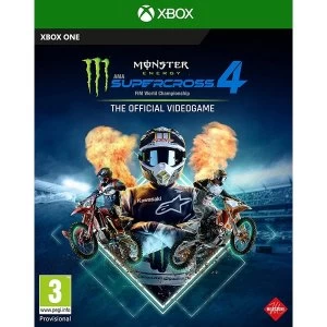 Image of Monster Energy Supercross The Official Videogame 4 Xbox One Game