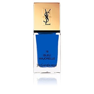 Image of Yves Saint Laurent La Laque Couture Nail Polish Shade 18 Bleu Majorelle 10ml