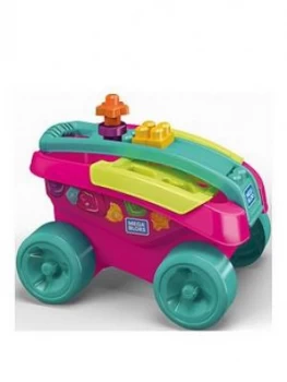 Image of Mega Bloks Shape Sorting Wagon Ndash Pink