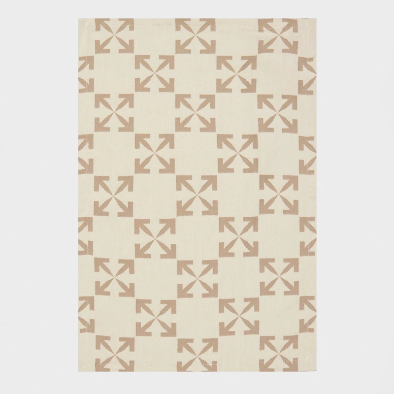 Image of Off White Tablecloth Cream/Taupe unisex One Size