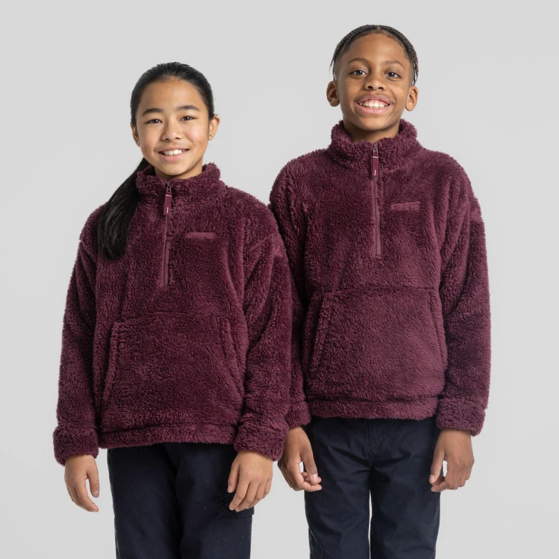 Image of Craghoppers Laune Overhead Deep Violet unisex 9-10 years