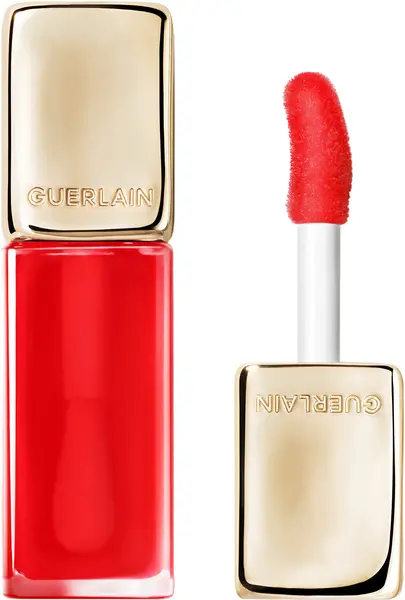 Image of GUERLAIN KISSKISS Bee Glow Oil 9.5ml 775 - Poppy Glow