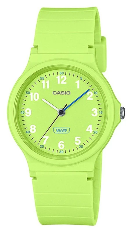 Image of Casio LQ-24B-3BEF LQ Series (31.5mm) Green Dial / Green Bio- Watch