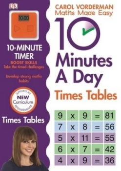 Image of Times Tables by Carol Vorderman Paperback