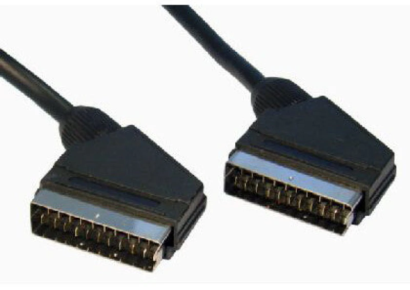 Image of Cables Direct Cables Direct 2SS-01 SCART cable 1.5 m SCART (21-pin) Black 2SS-01