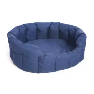 Image of P&L Waterproof Oval Large Softee Bed - Blue