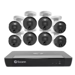 Image of Swann 8 Camera 12MP Mega HD NVR CCTV System with 4TB HDD
