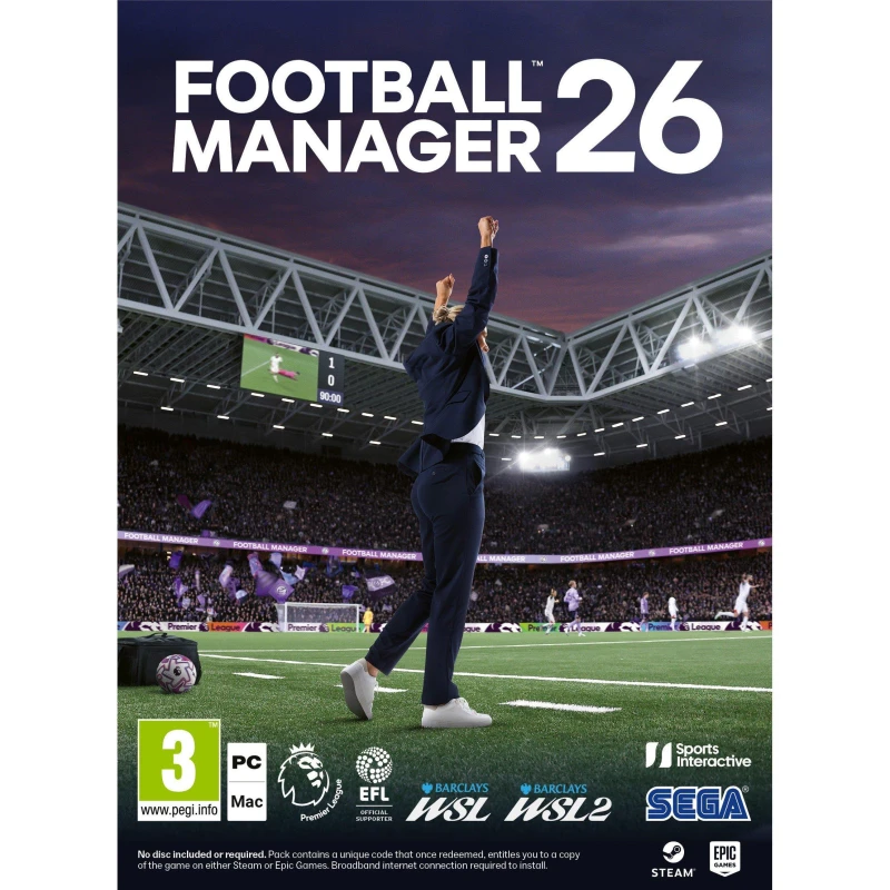 Image of SEGA PLAION Football Manager 26 Sports One Size None 75254969000