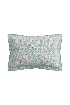 Image of 'Wildflower Walk Cotton' Oxford Pillowcase