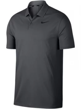Image of Mens Nike Victory Polo Dark Grey