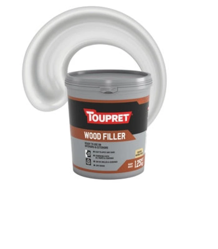Image of TOUPRET Ttrpbowtubgb Wood Filler Off-White 1.25kg TOUTTRPOW125 - Toupret TTRPBOW1.25GB