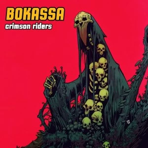Image of Bokassa - Crimson Riders Coloured Vinyl