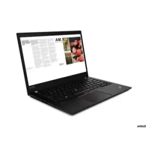 Image of Lenovo ThinkPad T14 Gen 1 (AMD) Netbook 35.6cm (14") Full HD AMD Ryzen 7 PRO 16GB DDR4-SDRAM 512GB SSD WiFi 6 (802.11ax) Windows 10 Pro Black