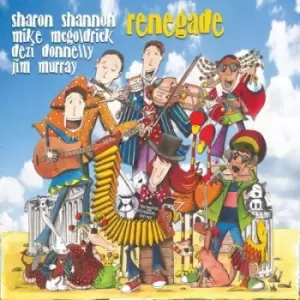 Image of Sharon Shannon, Michael McGoldrick, Dezi Donnelly & Jim Murray - Renegade CD Album - Used