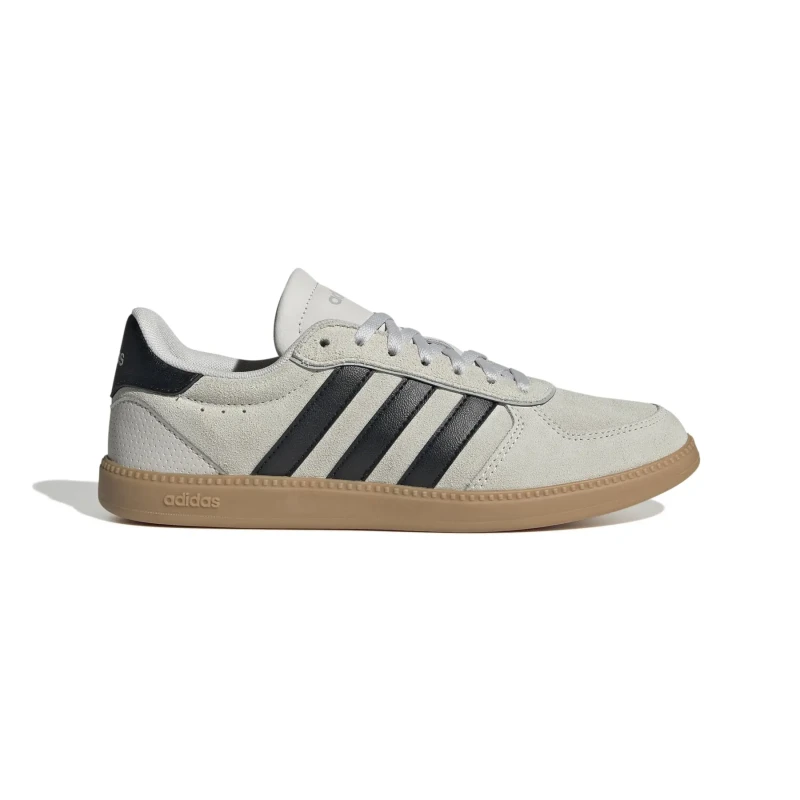 Image of adidas BREAKNET SLEEK womens Shoes (Trainers) in Beige
