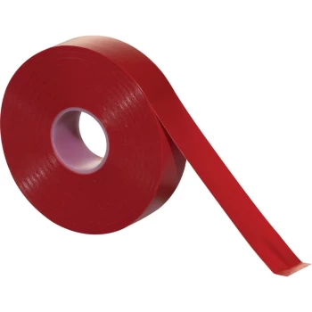 Image of Red PVC Insulation Tape - 19MM X 33M