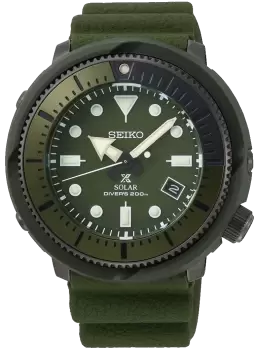 Image of Seiko Watch Prospex Street Series Solar Diver Green