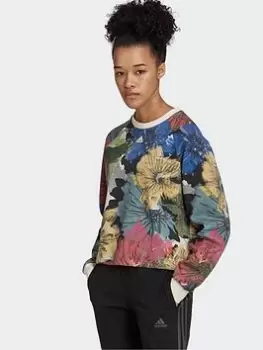 Image of Adidas Allover Print Sweatshirt